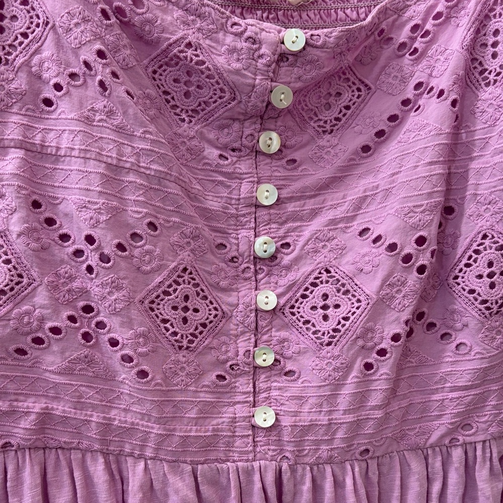 Lucky Brand Purple Maxi Dress - Picture 3 of 6